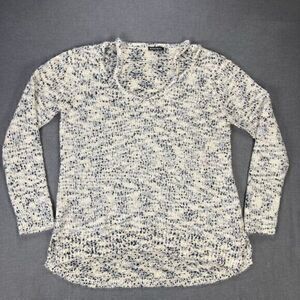 Blush & Bloom Sweater Womens Sz L Cutout Knitted Color Effect Bohemian‎ Pullover